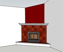Morris fireplace design